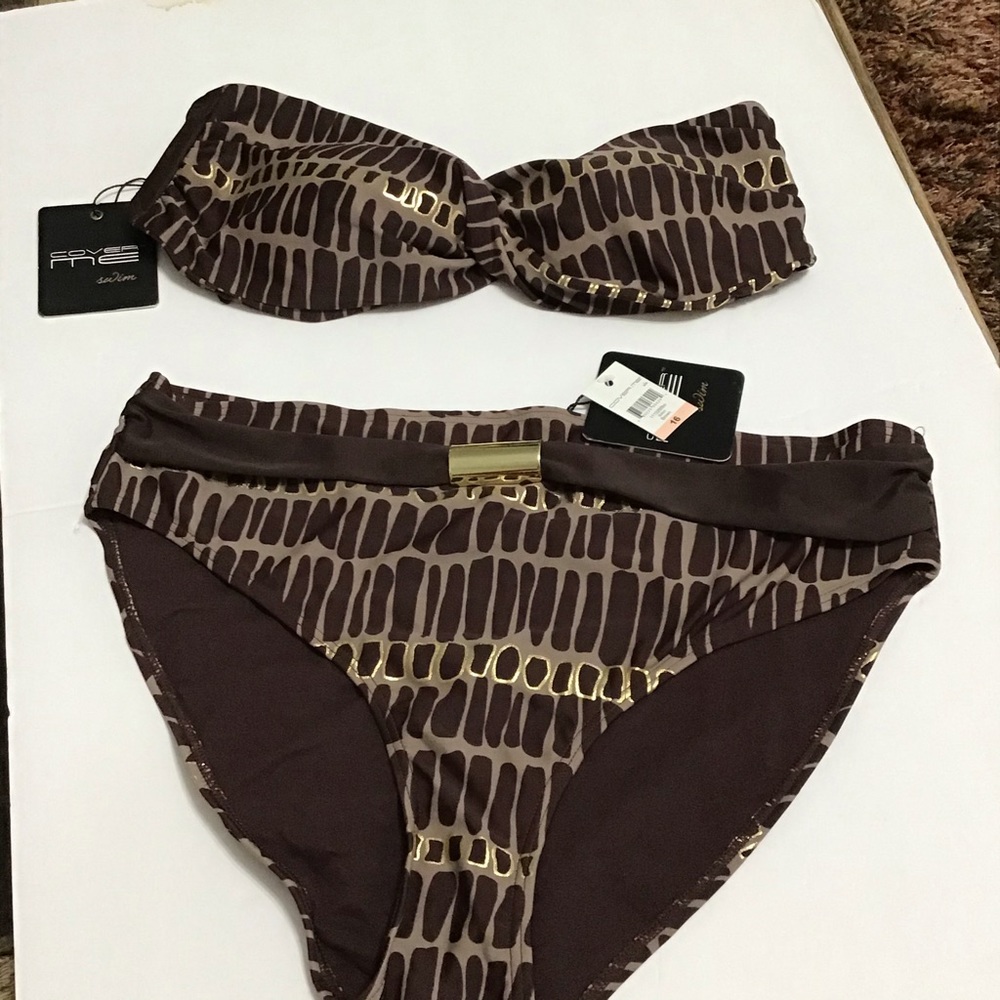 Cover Me Swim Bikini NWT